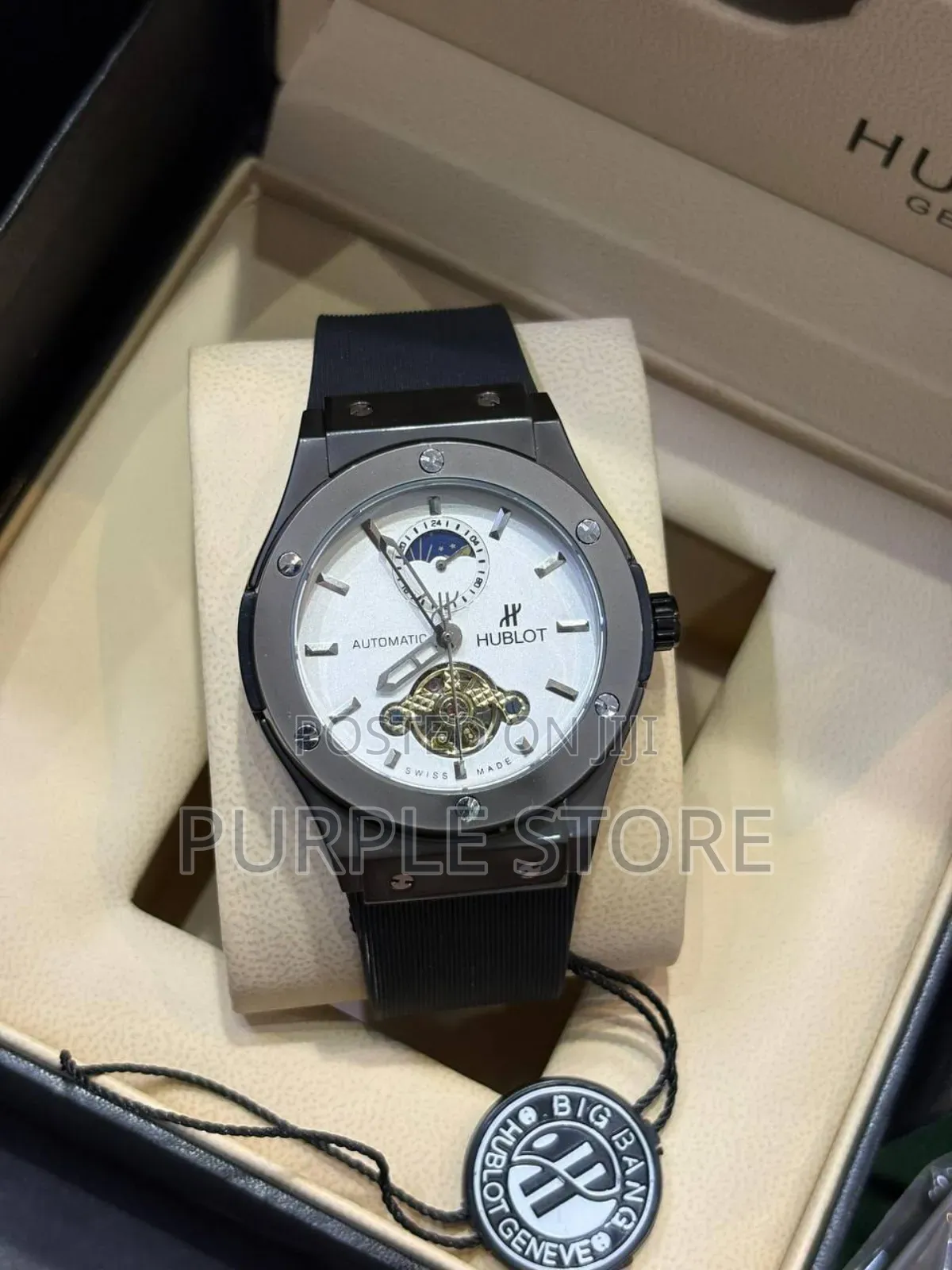 Hublot Automatic Rubber Strap Watches