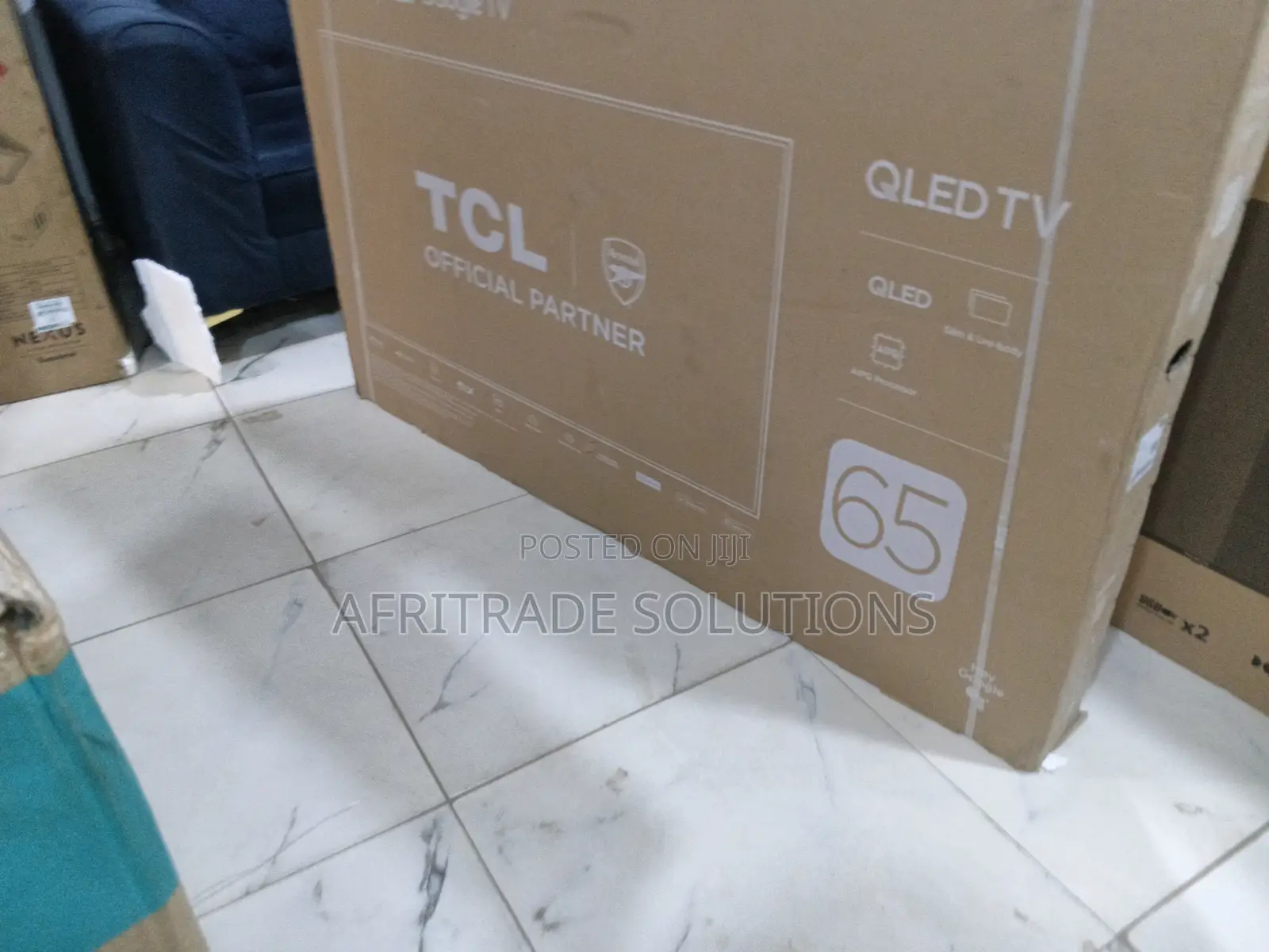 TCL 65 Qled Premium Metal Frame Finish