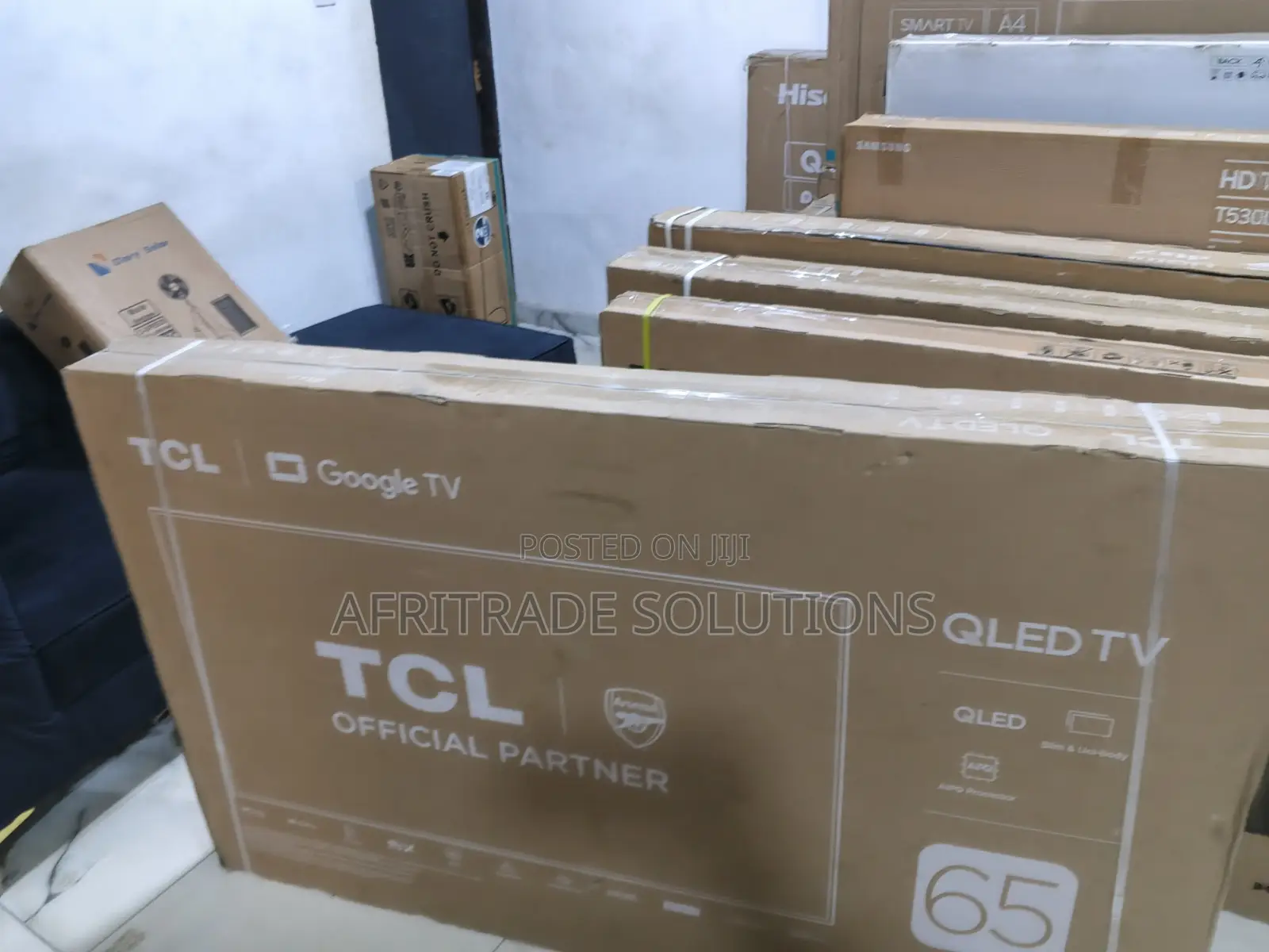 TCL 65 Qled Premium Metal Frame Finish