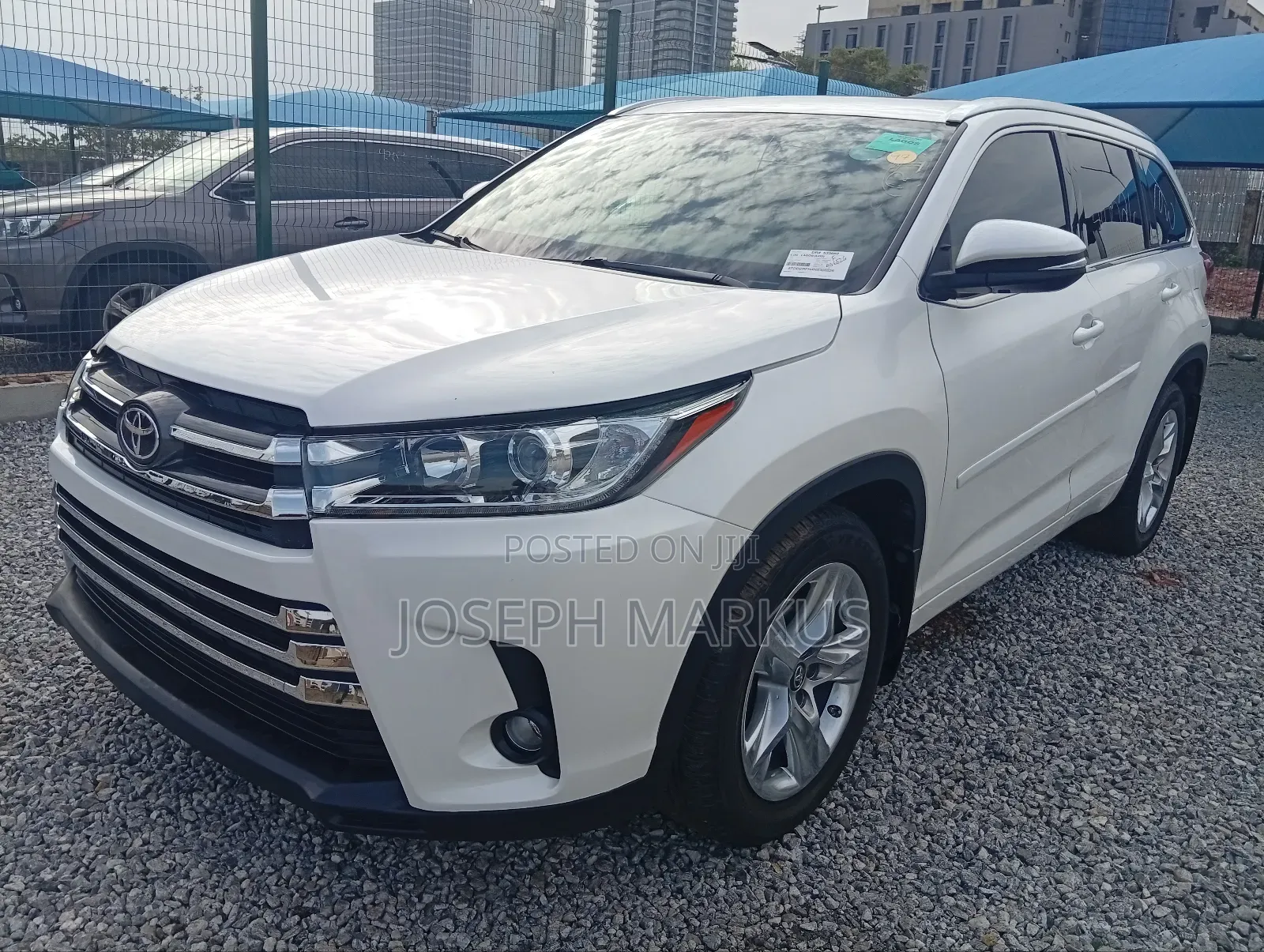 Toyota Highlander Limited 4x2 V6 (3.5L 6cyl 8A) 2018 White
