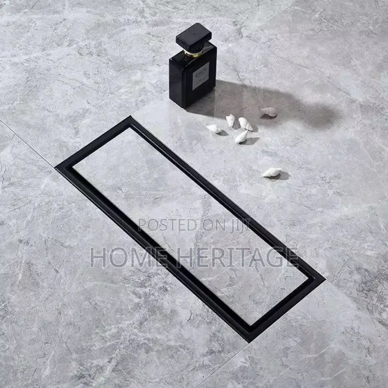 Tiles Black Floor Drain 30cm