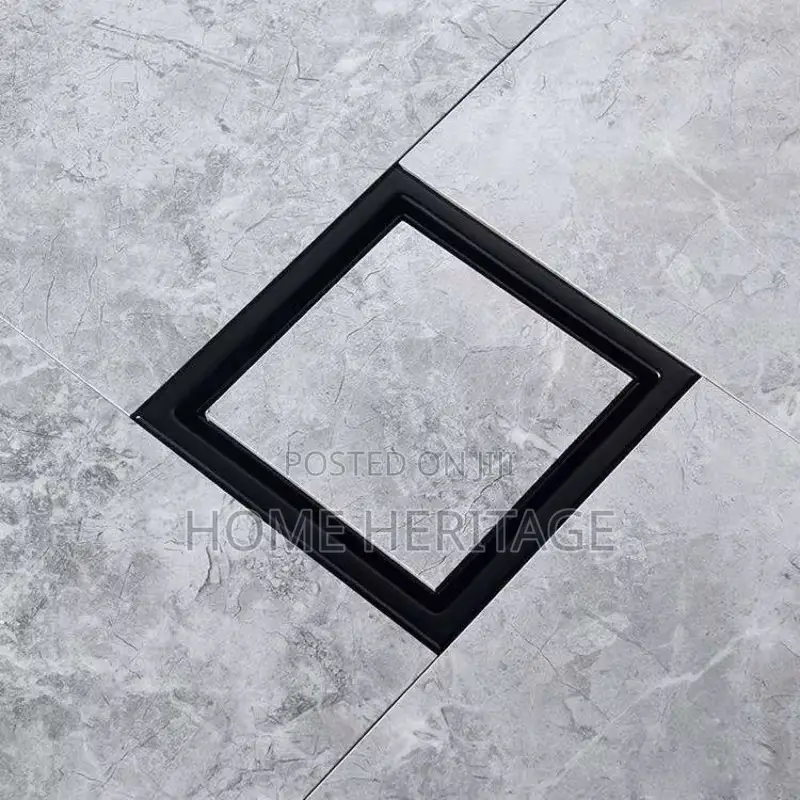 Tiles Black Floor Drain 30cm