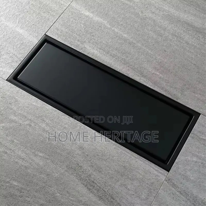 Tiles Black Floor Drain 30cm