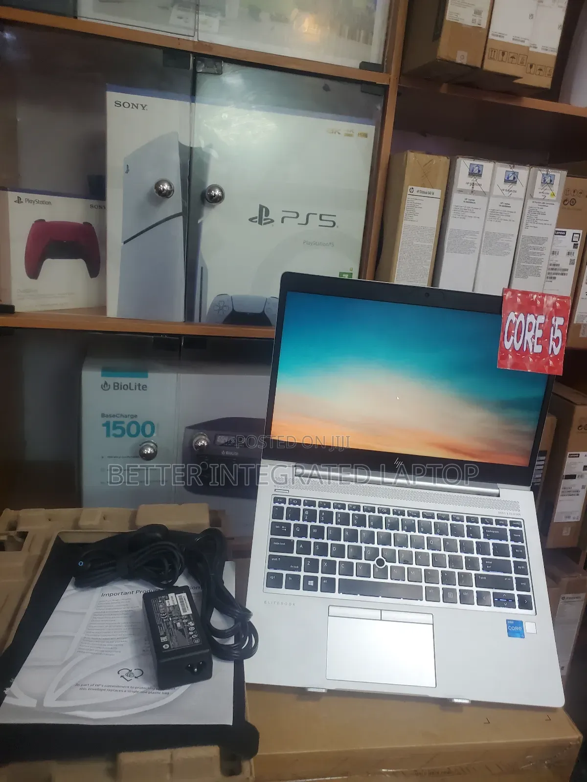 New Laptop HP EliteBook 840 G4 8GB Intel Core 5 SSD 256GB