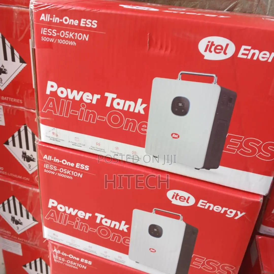 Itel 500w Solar Generator 1000wh Lithium Battery Iess-05k10n