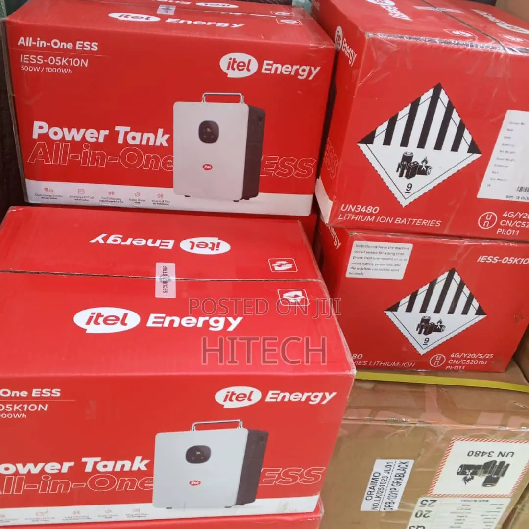 Itel 500w Solar Generator 1000wh Lithium Battery Iess-05k10n