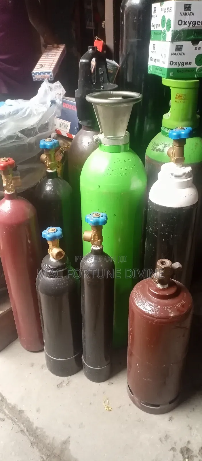 50kg Empty Argon Gas Cylinders