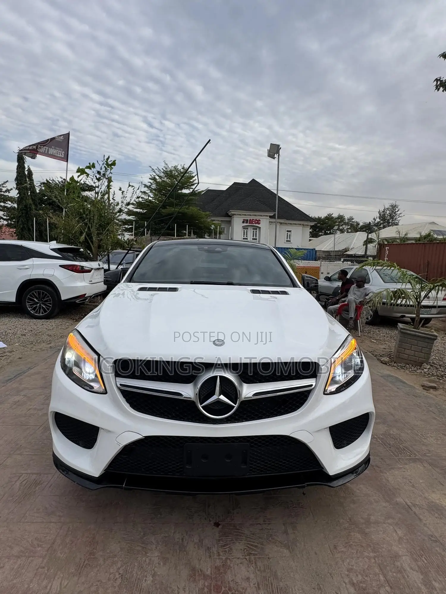 Mercedes-Benz GLE-Class AMG GLE 43 4MATIC 2017 White
