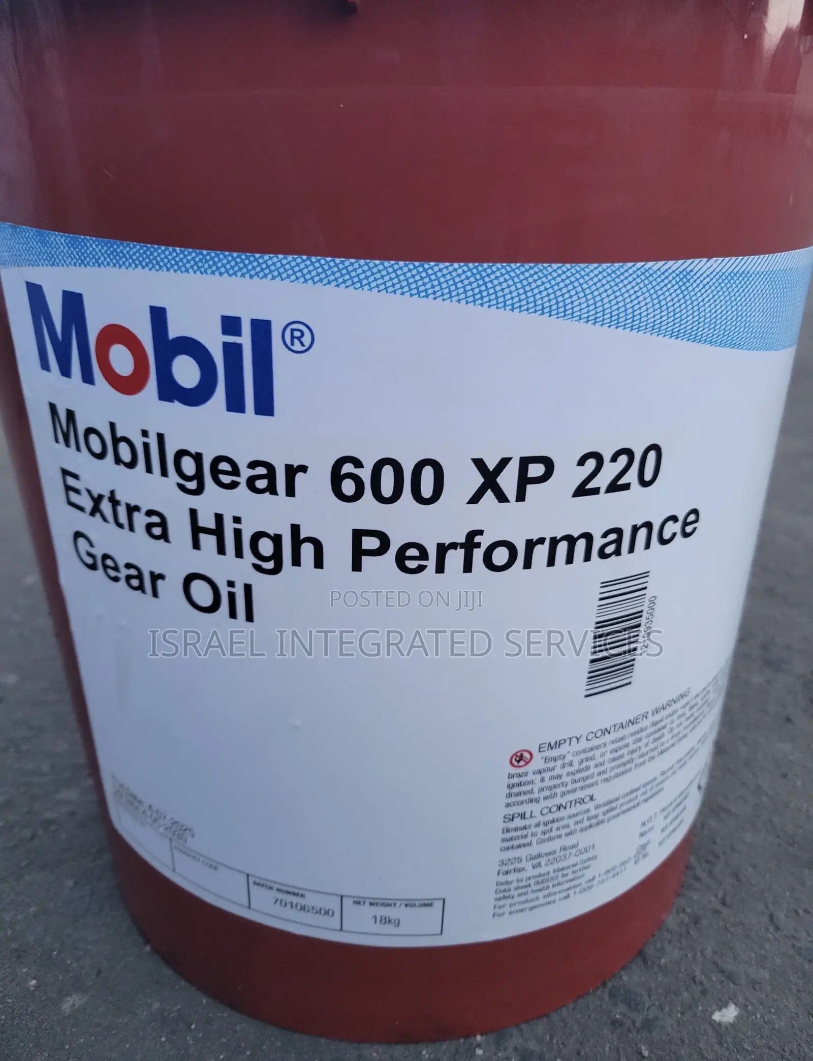 Mobil Gear Oil 600 Xp 100 18kg