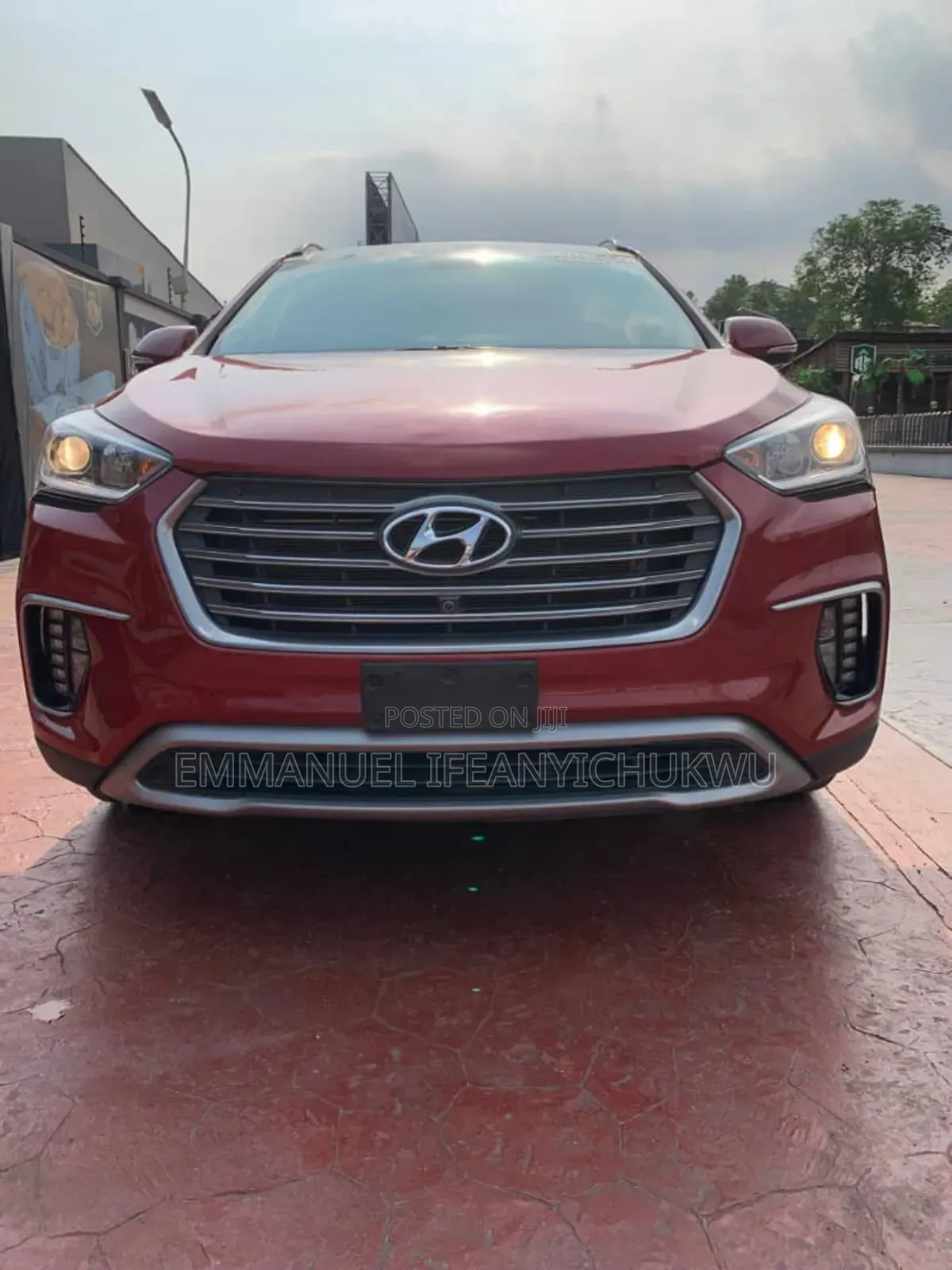 Hyundai Santa Fe Limited AWD 2016 Red