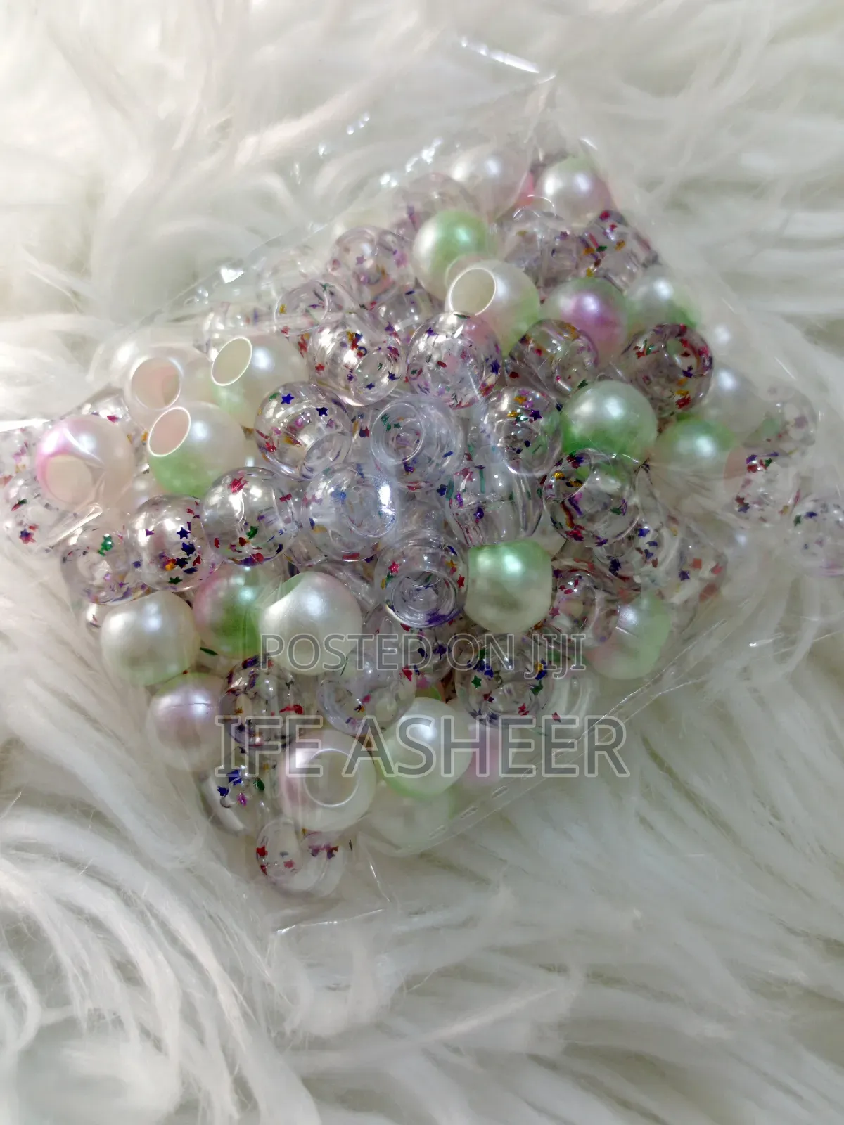 Female Dazzling Hair Beads - 200pcs