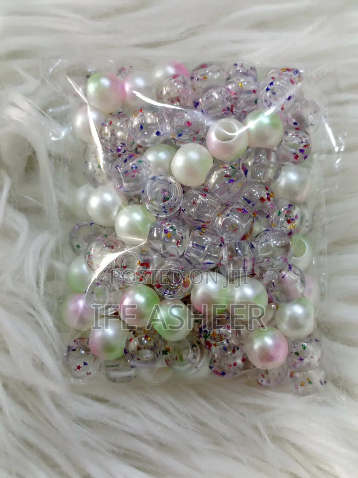 Female Dazzling Hair Beads - 200pcs