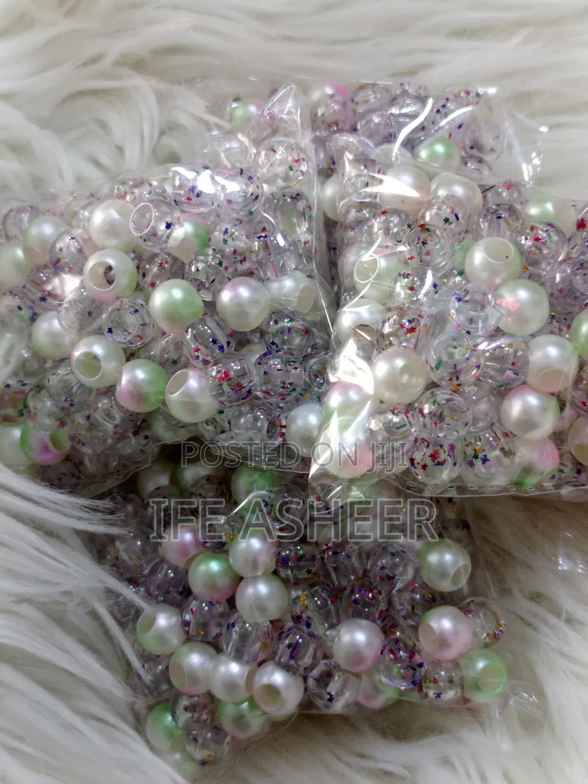 Female Dazzling Hair Beads - 200pcs