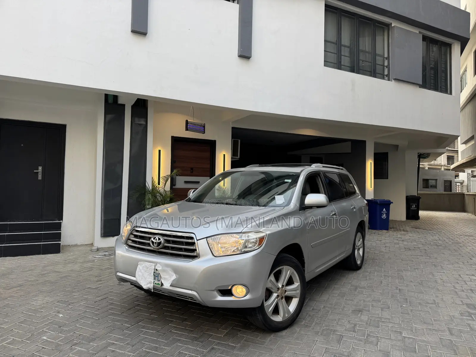 Toyota Highlander Limited 2010 Silver