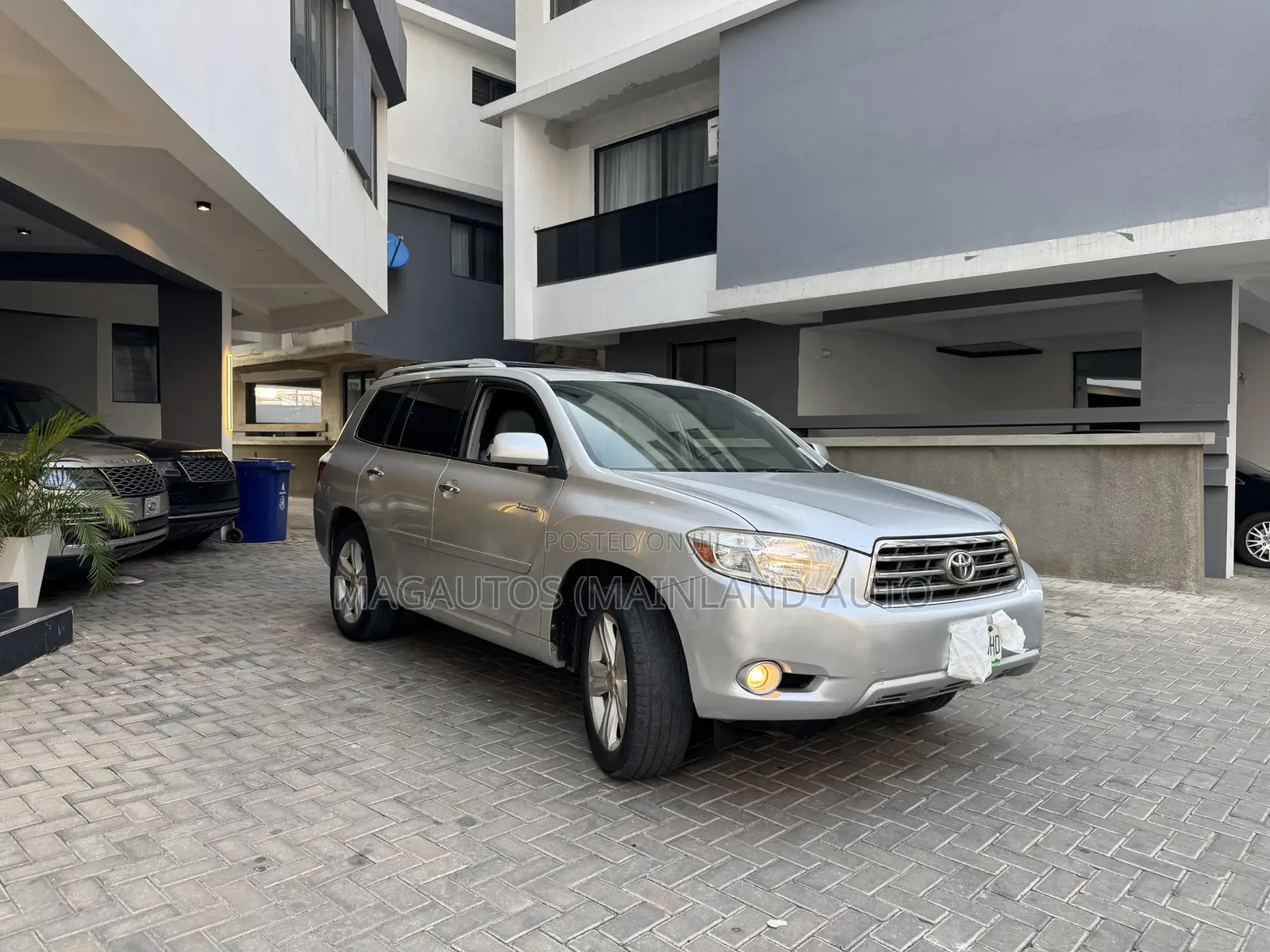 Toyota Highlander Limited 2010 Silver