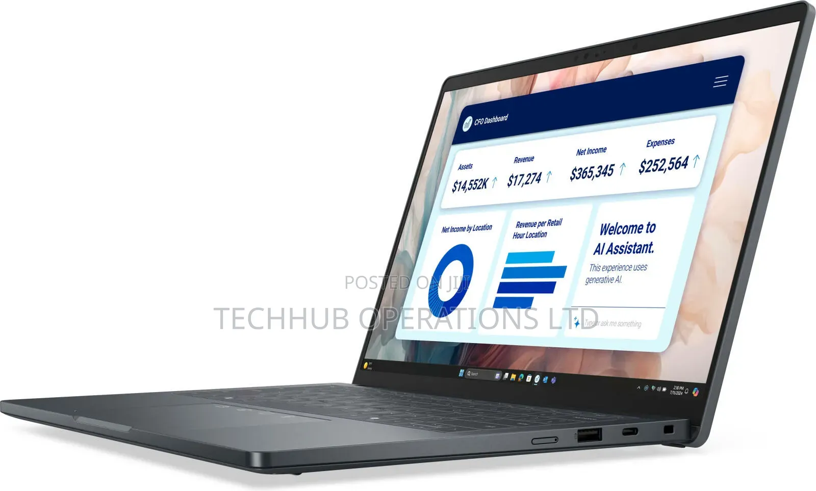 New Laptop Dell Pro 14 32GB Intel Core Ultra 7 SSD 1T