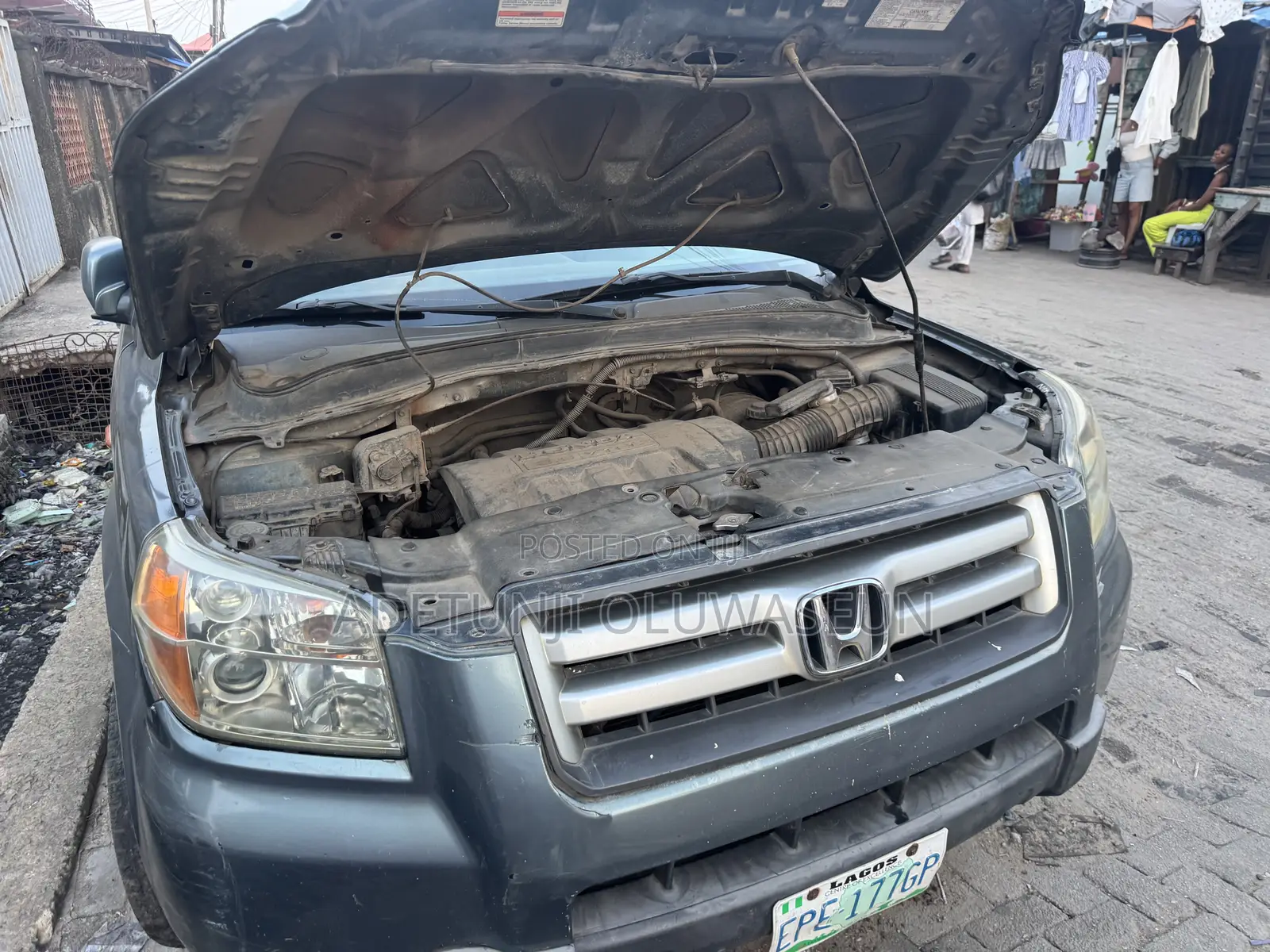 Honda Pilot EX 4x4 (3.5L 6cyl 5A) 2007 Gray