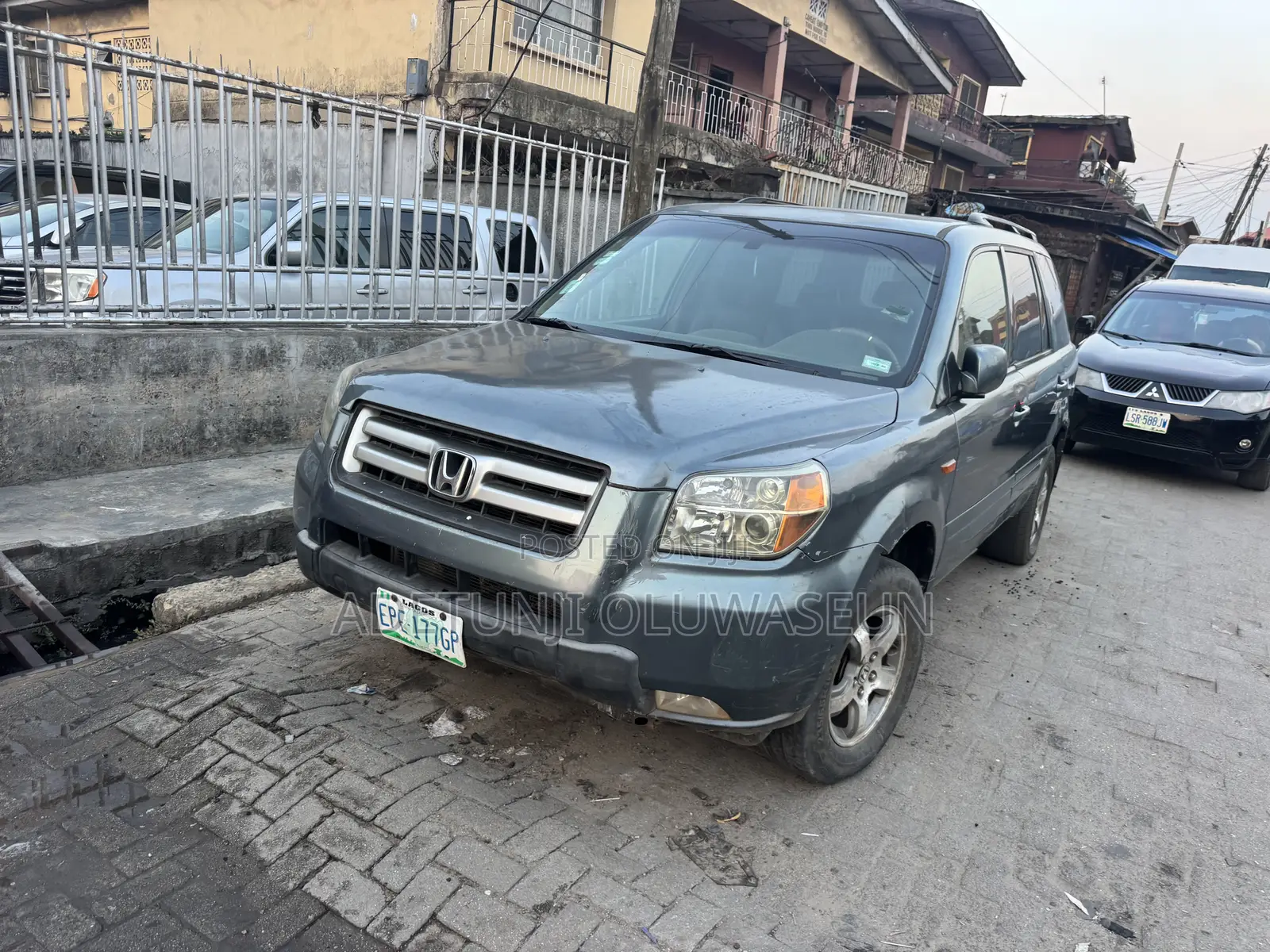 Honda Pilot EX 4x4 (3.5L 6cyl 5A) 2007 Gray