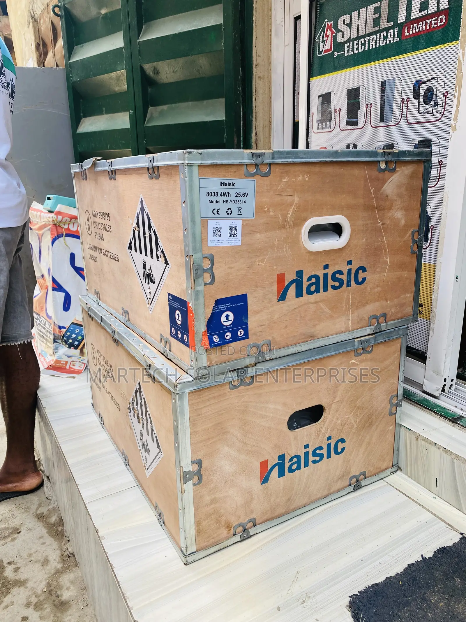 8kwh/24v Haisic Lithium Battery