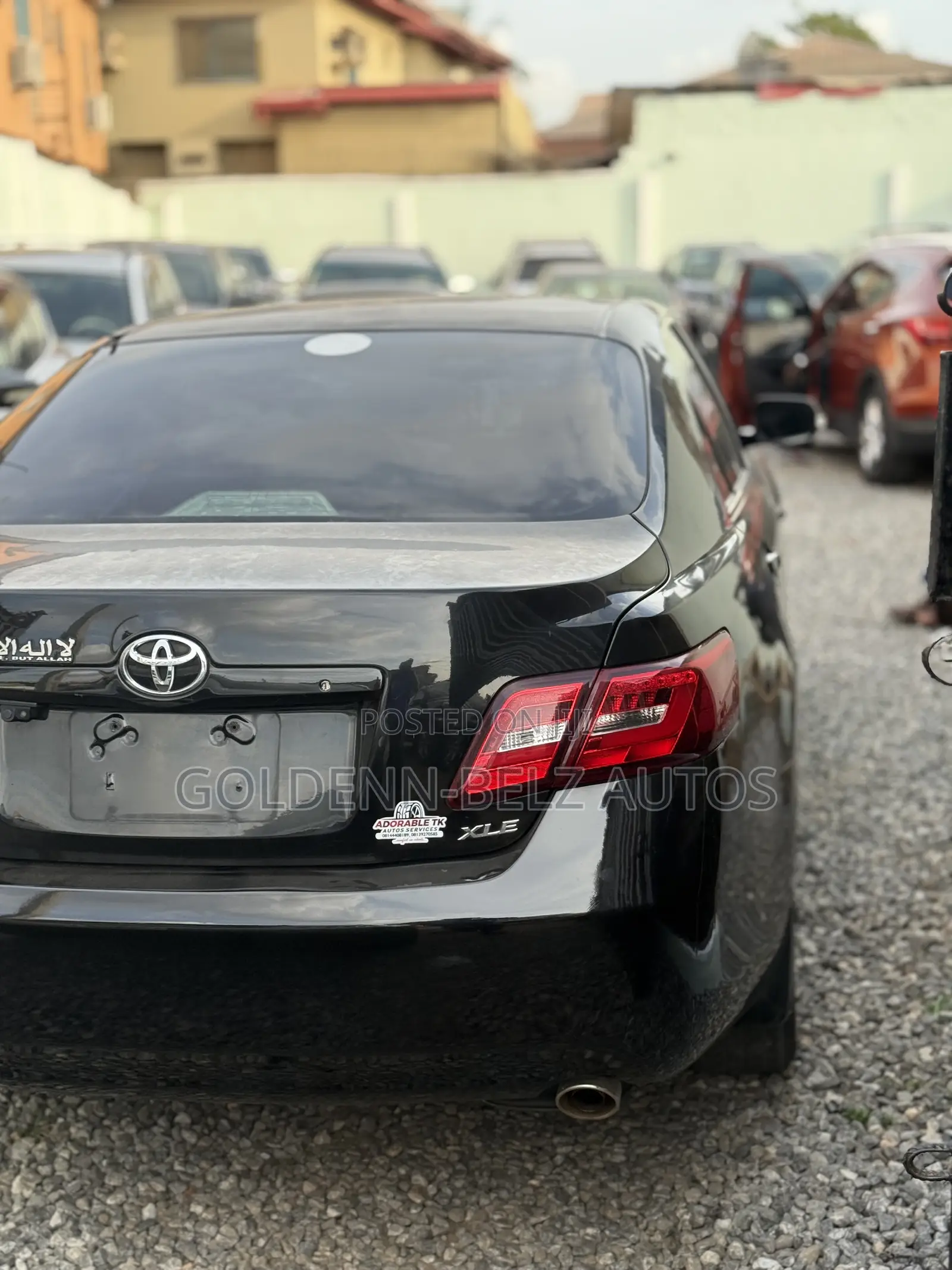 Toyota Camry 3.5 XLE 2008 Black