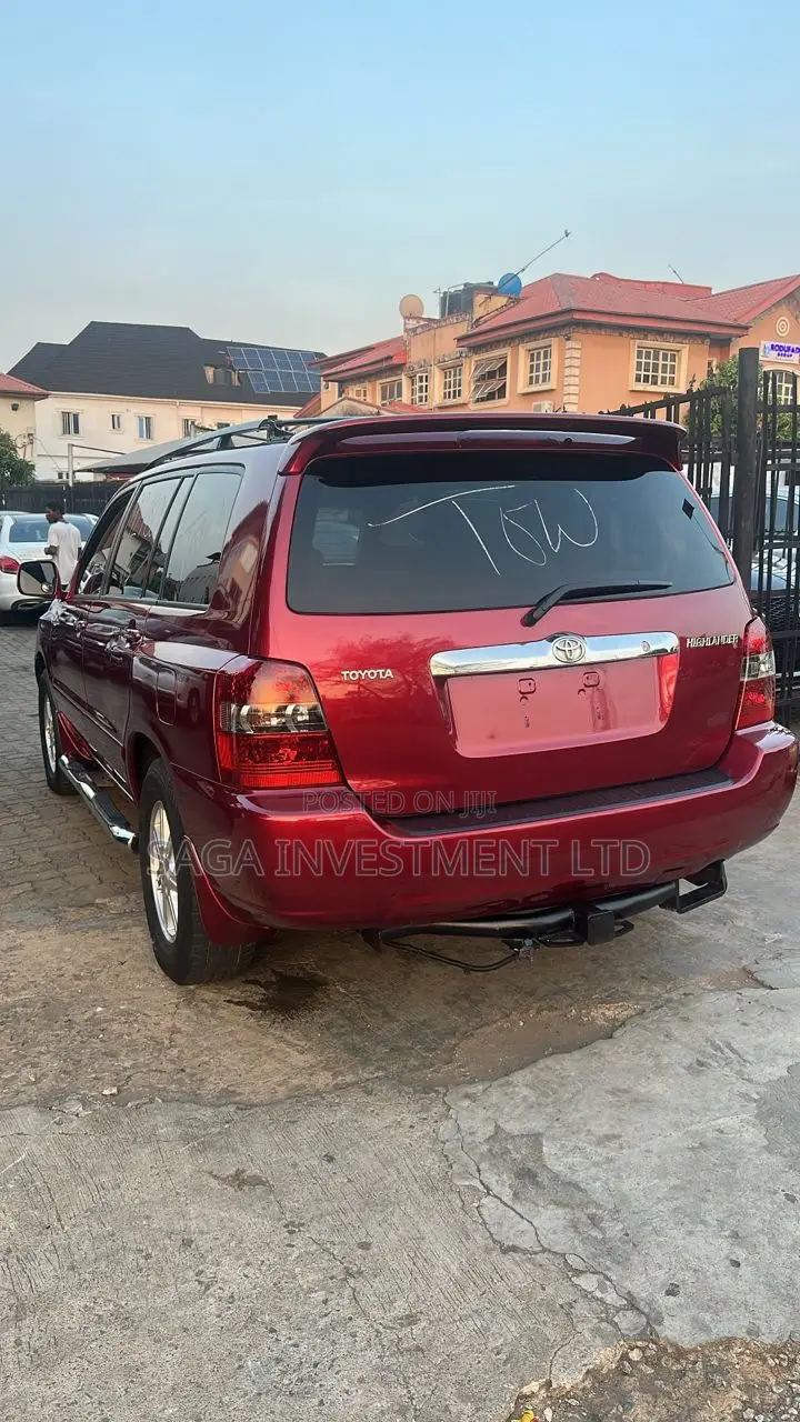 Toyota Highlander Limited V6 2006 Maroon