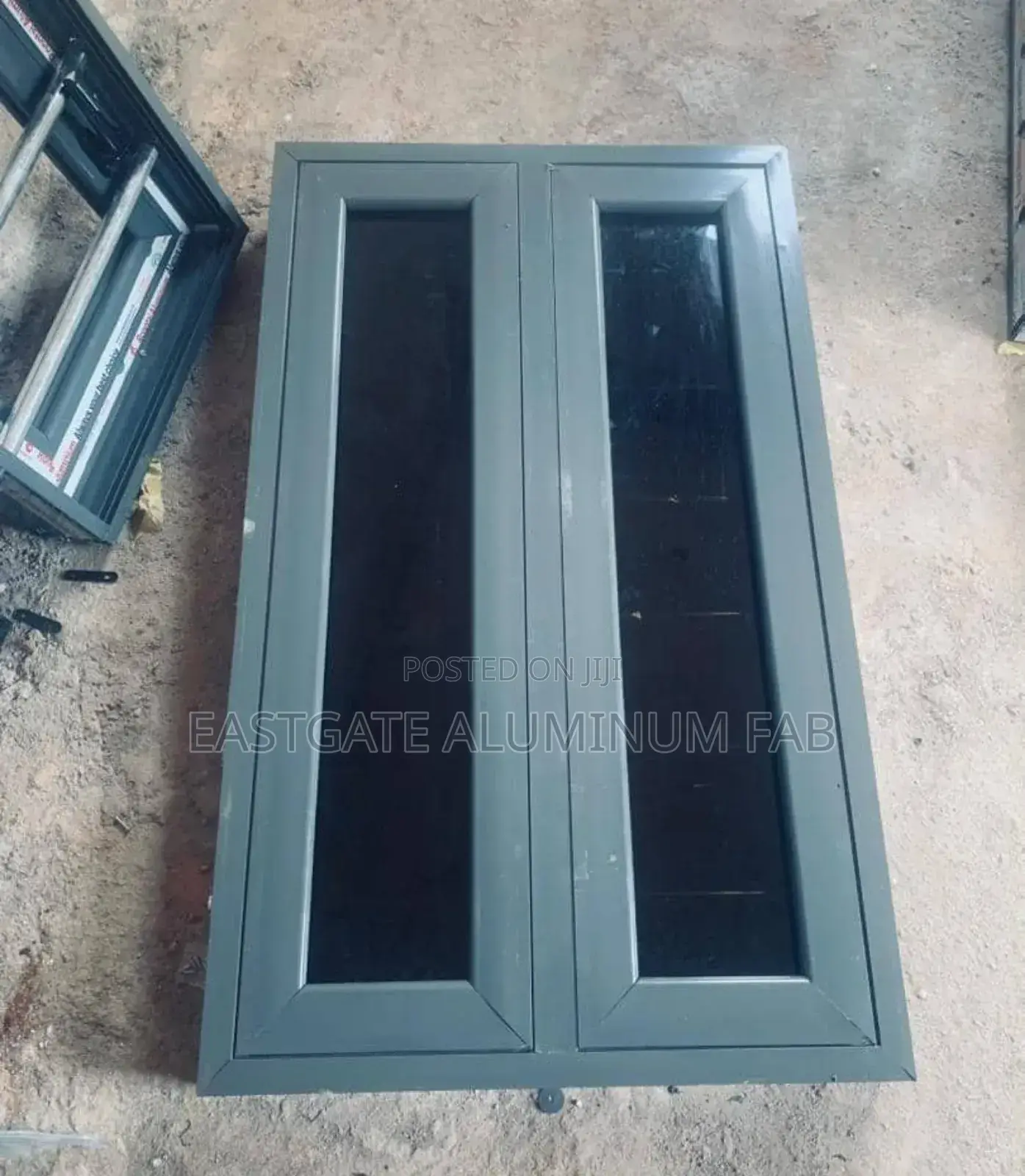 Grey Casement Window