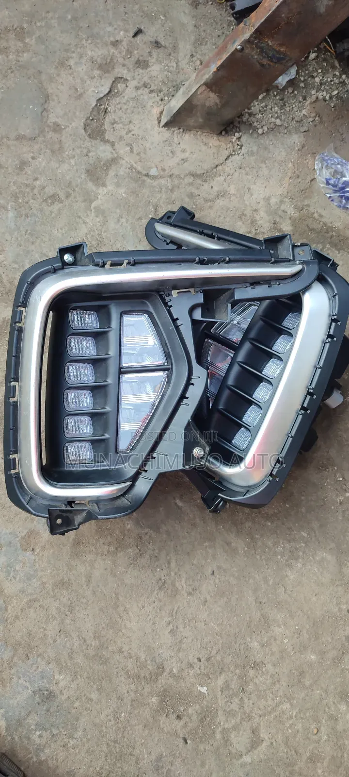 Set Fog Lamp and Cover Santa Fe Grand 2018