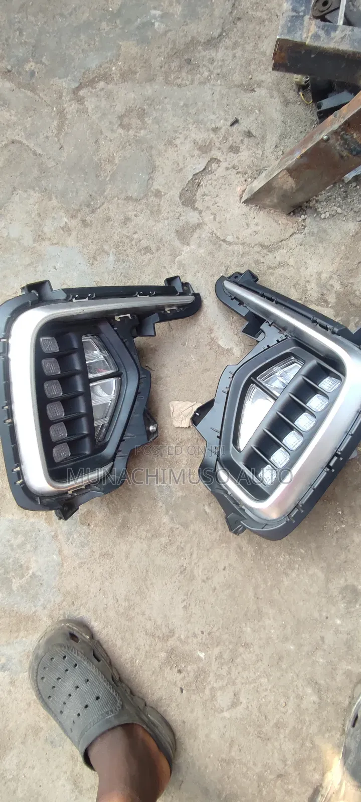 Set Fog Lamp and Cover Santa Fe Grand 2018