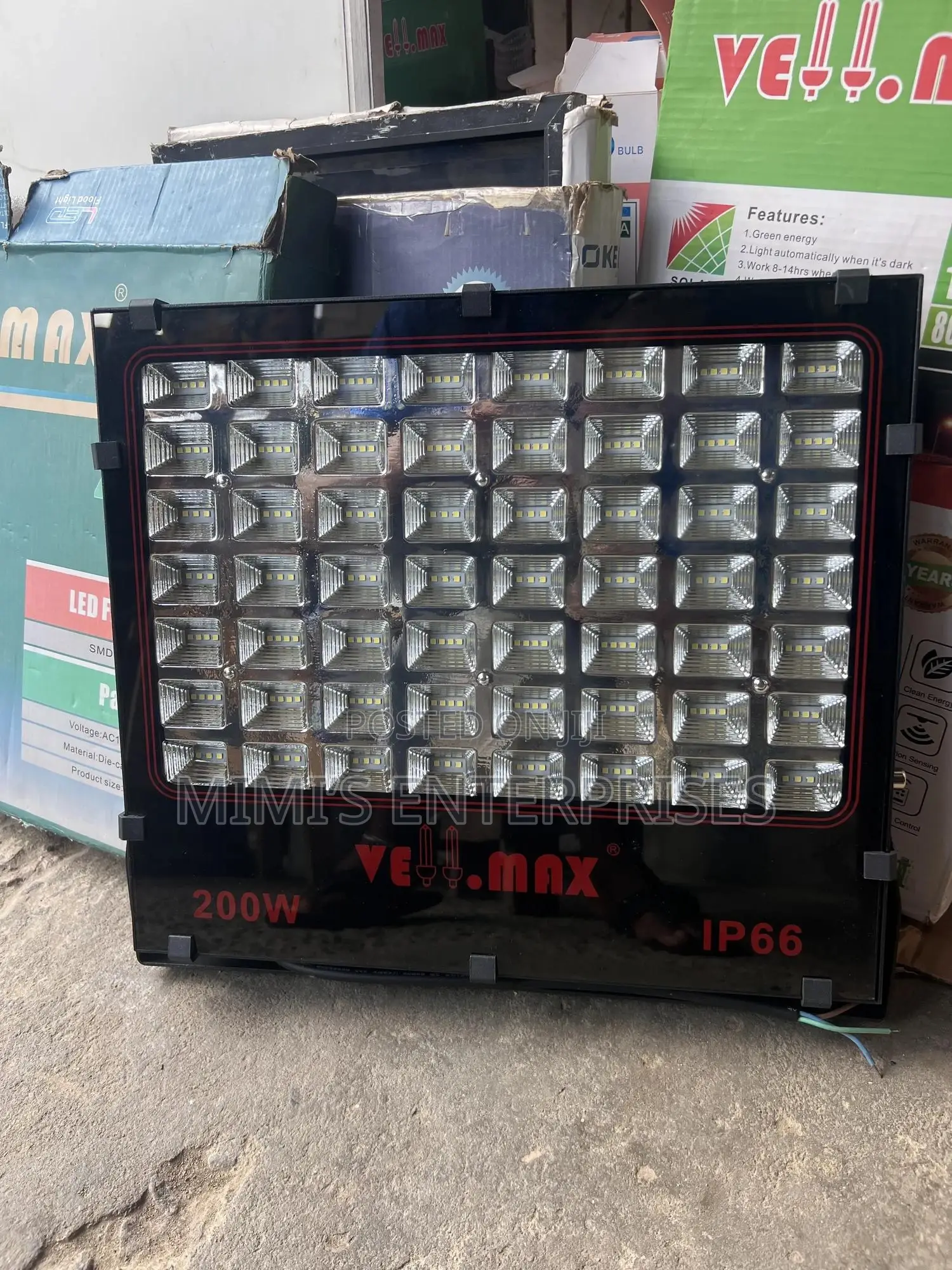 Casting Body 200watt Flood Light Vellmax