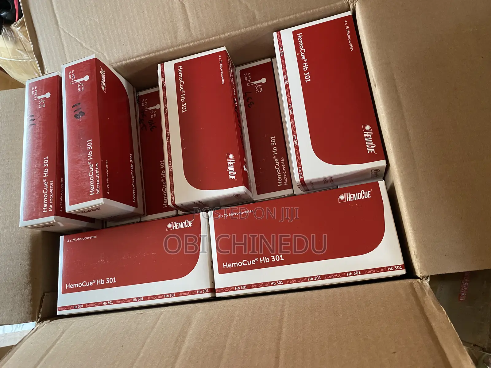 Hemocue Hb301 Microcuvettes (4 X75 )