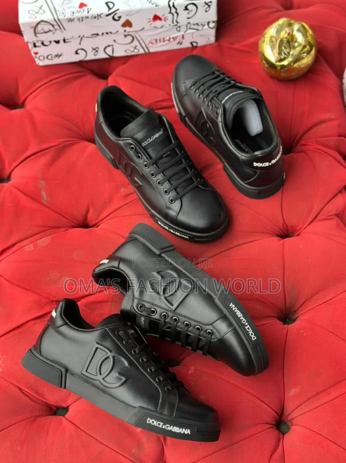 Luxury Dolce Gabbana Sneakers Now Available in Store.