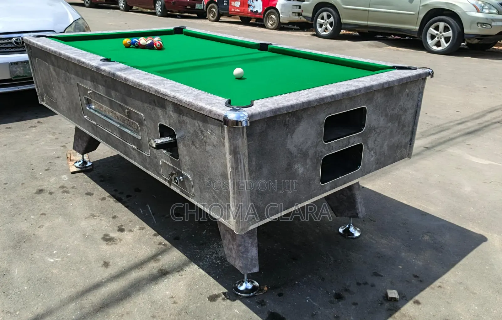7ft Snocker Board Coin and Marble