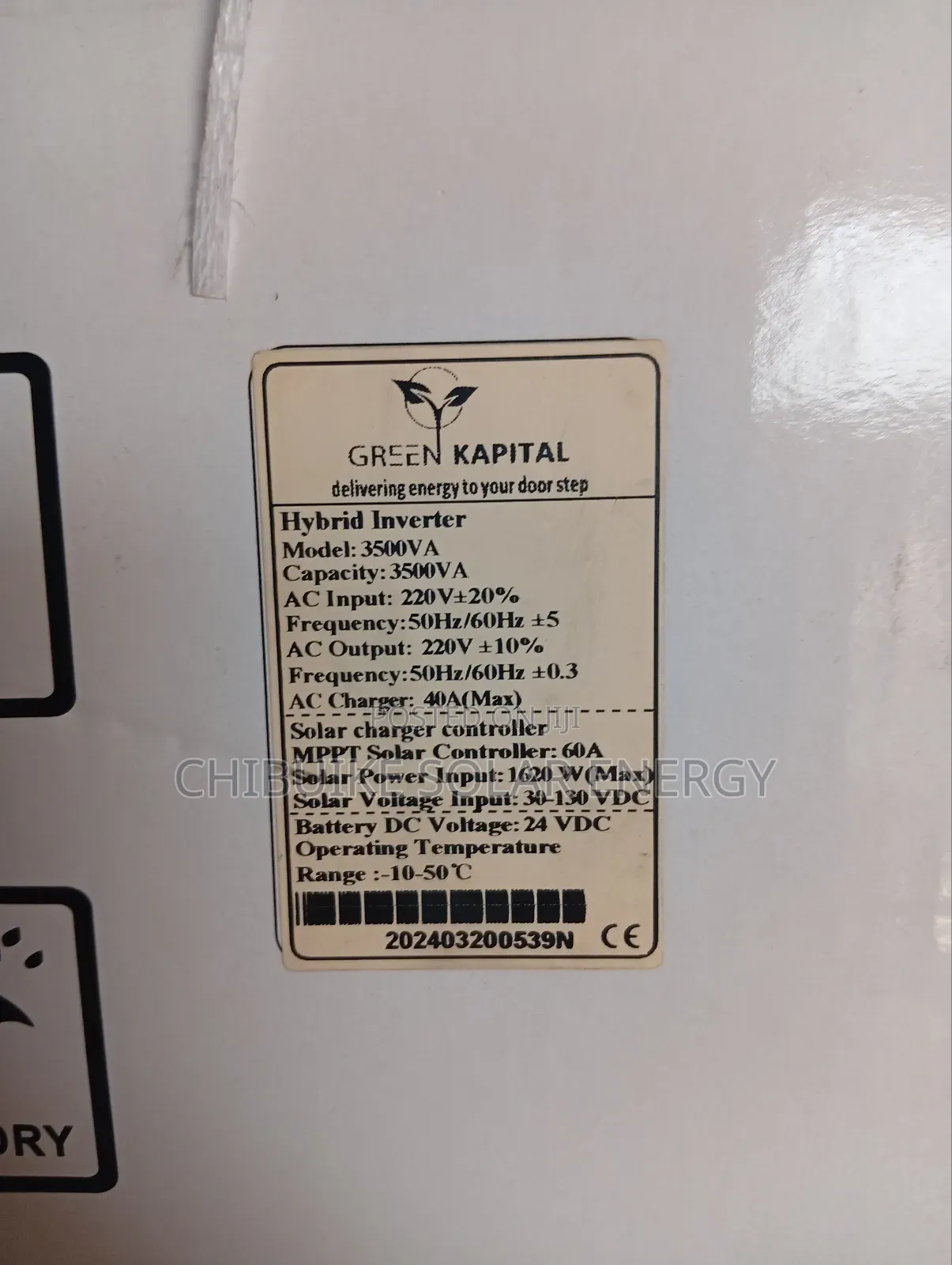 Pure Sine Wave Hybrid Inverter