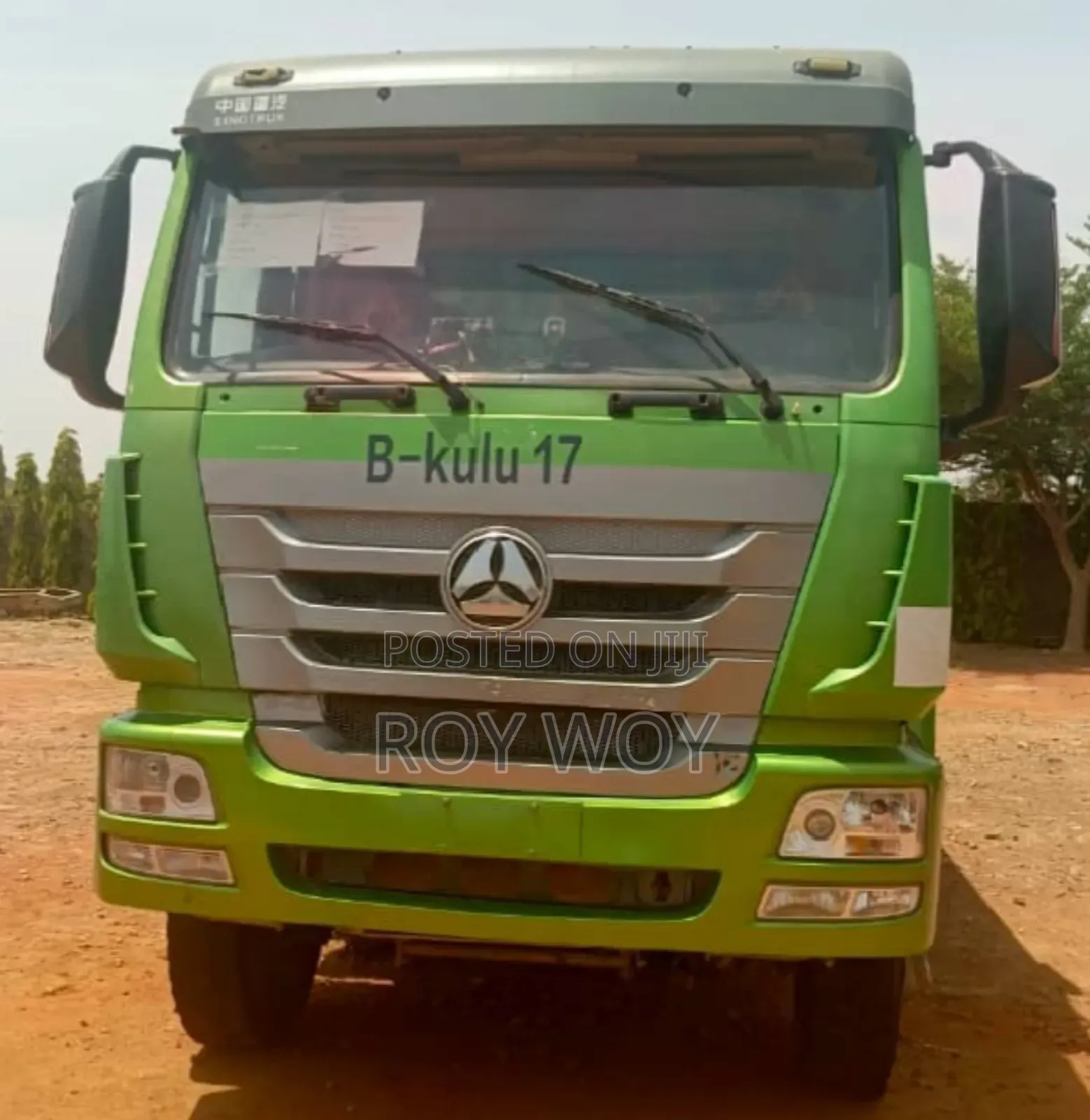 Foreign Used Howo Dump Truck 10tyres