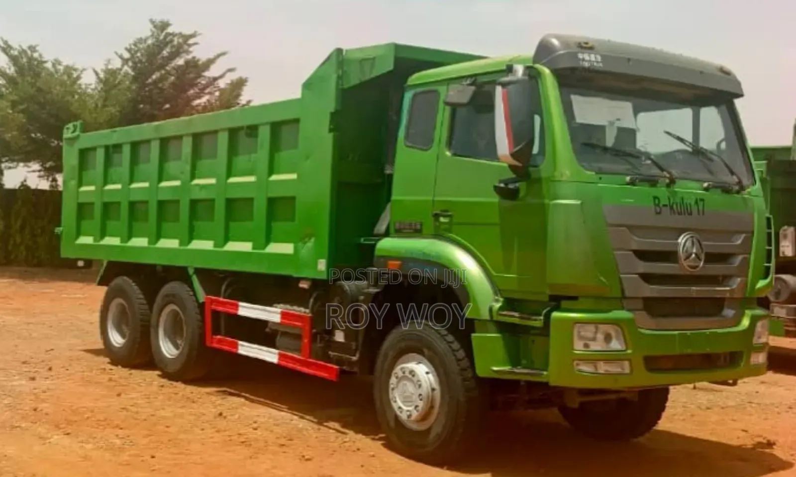 Foreign Used Howo Dump Truck 10tyres
