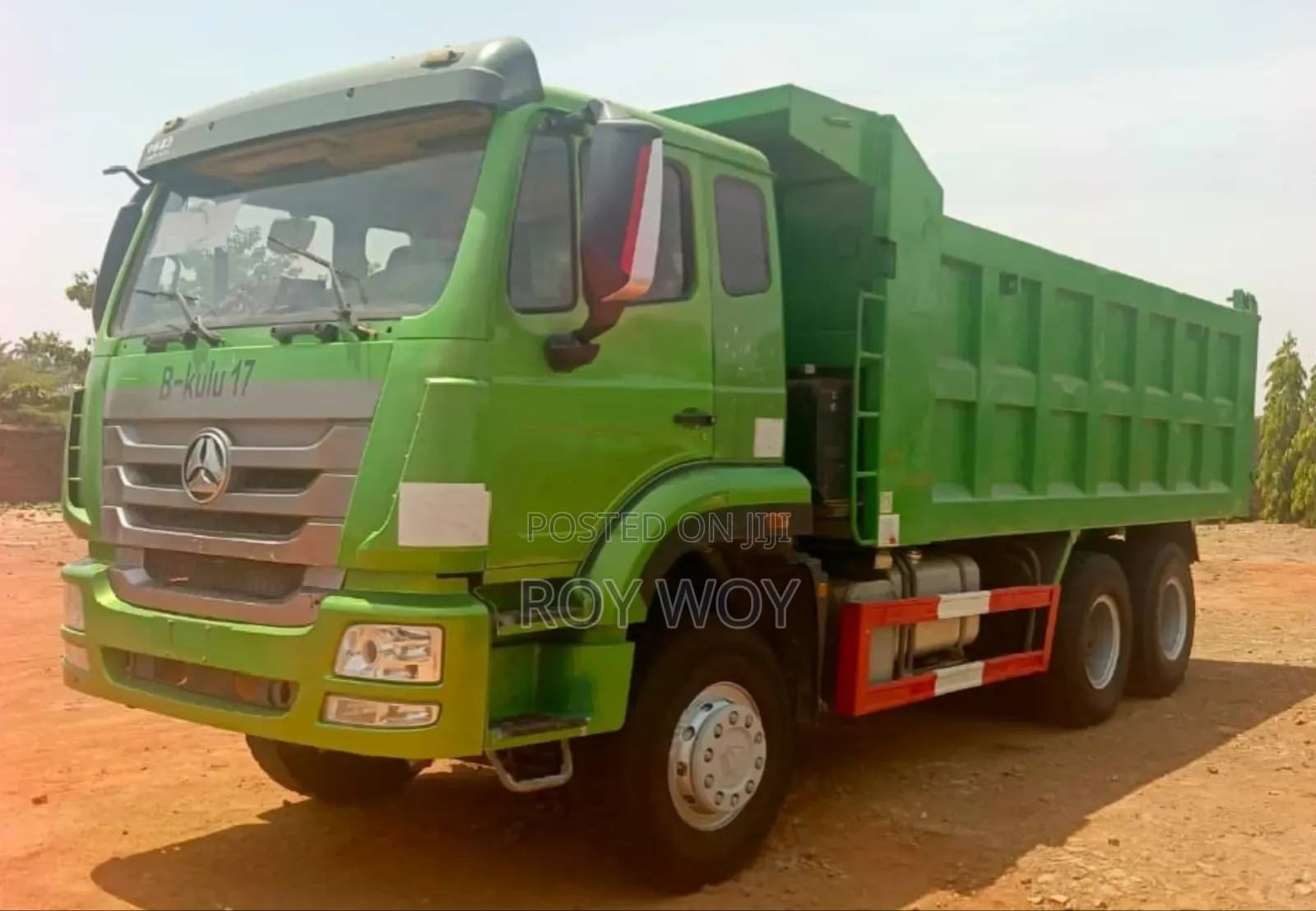 Foreign Used Howo Dump Truck 10tyres
