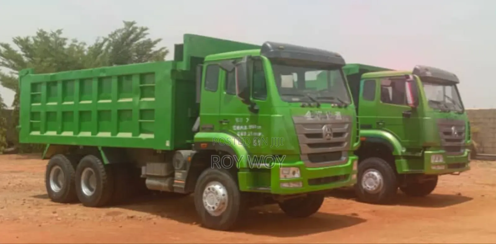 Foreign Used Howo Dump Truck 10tyres