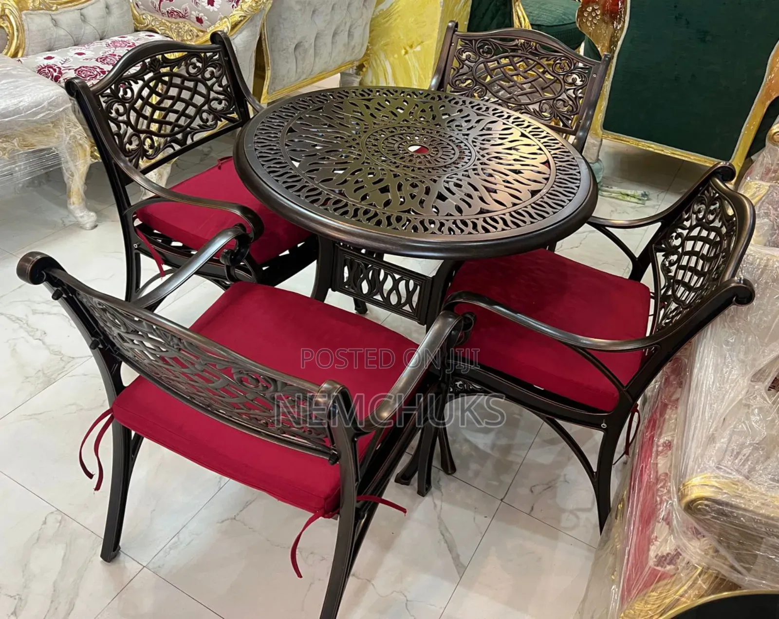 Wrought Iron Outdoor Set