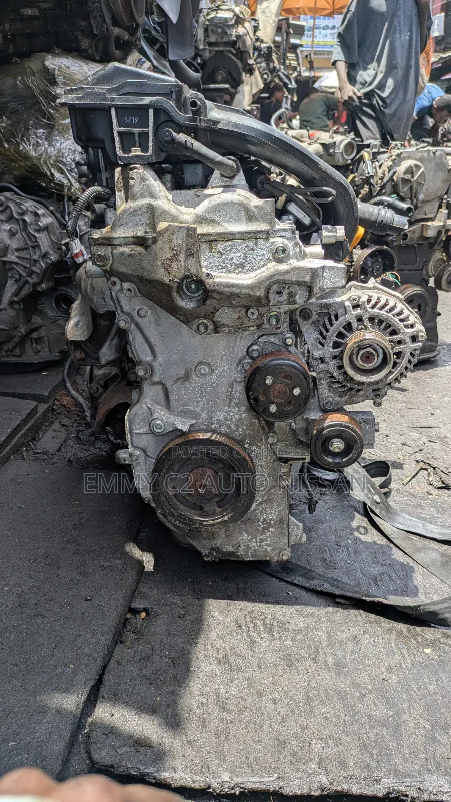 Complete Engine and Gearbox Nissan Versa 2013
