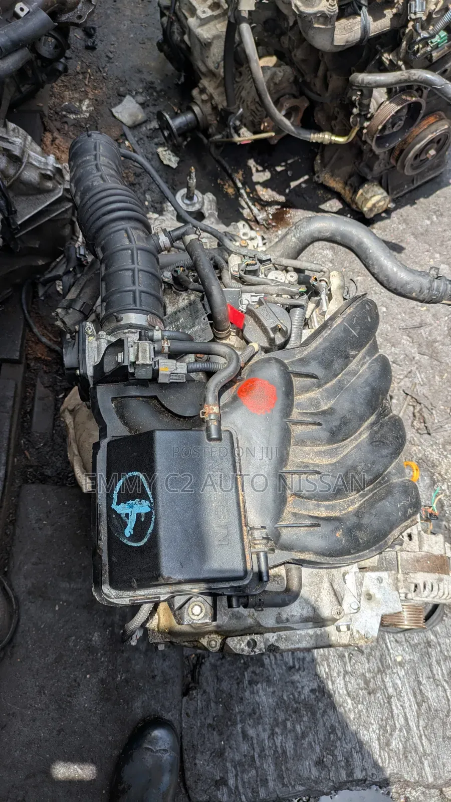 Complete Engine and Gearbox Nissan Versa 2013