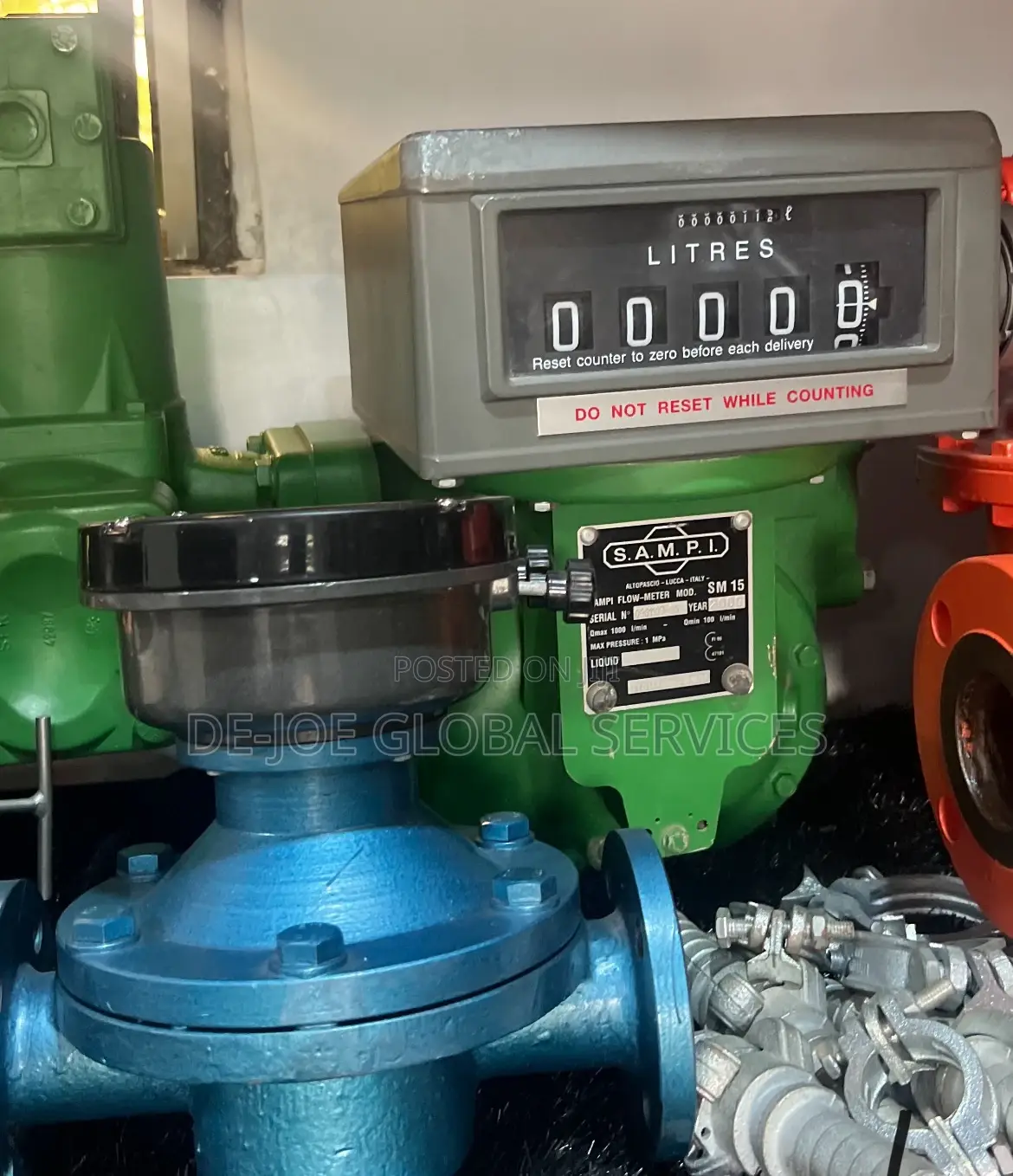 Sampi Sm 15 Positive Displacement (Pd) Flow Meter
