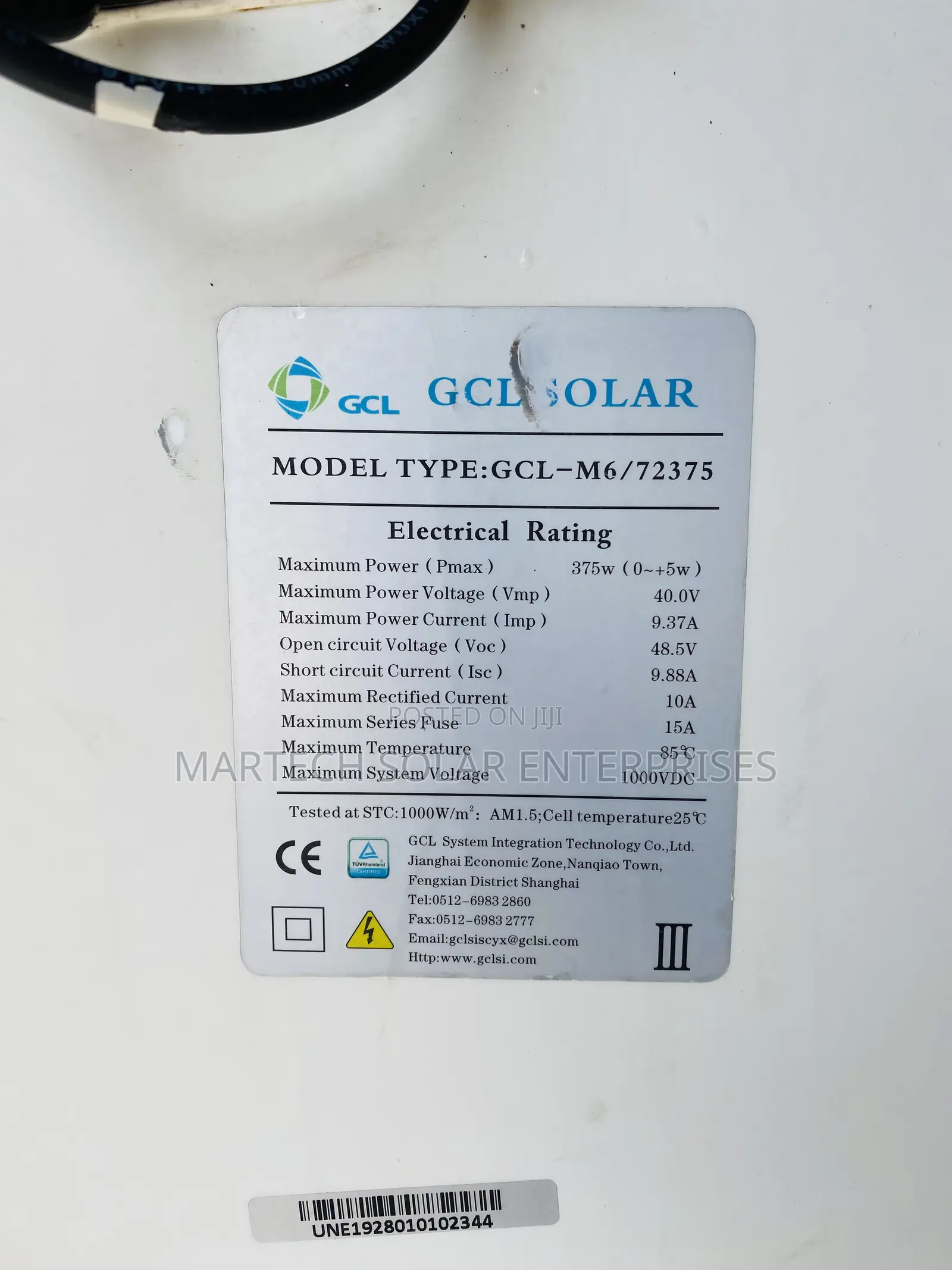 375w GLC Solar Panel With Guarantee