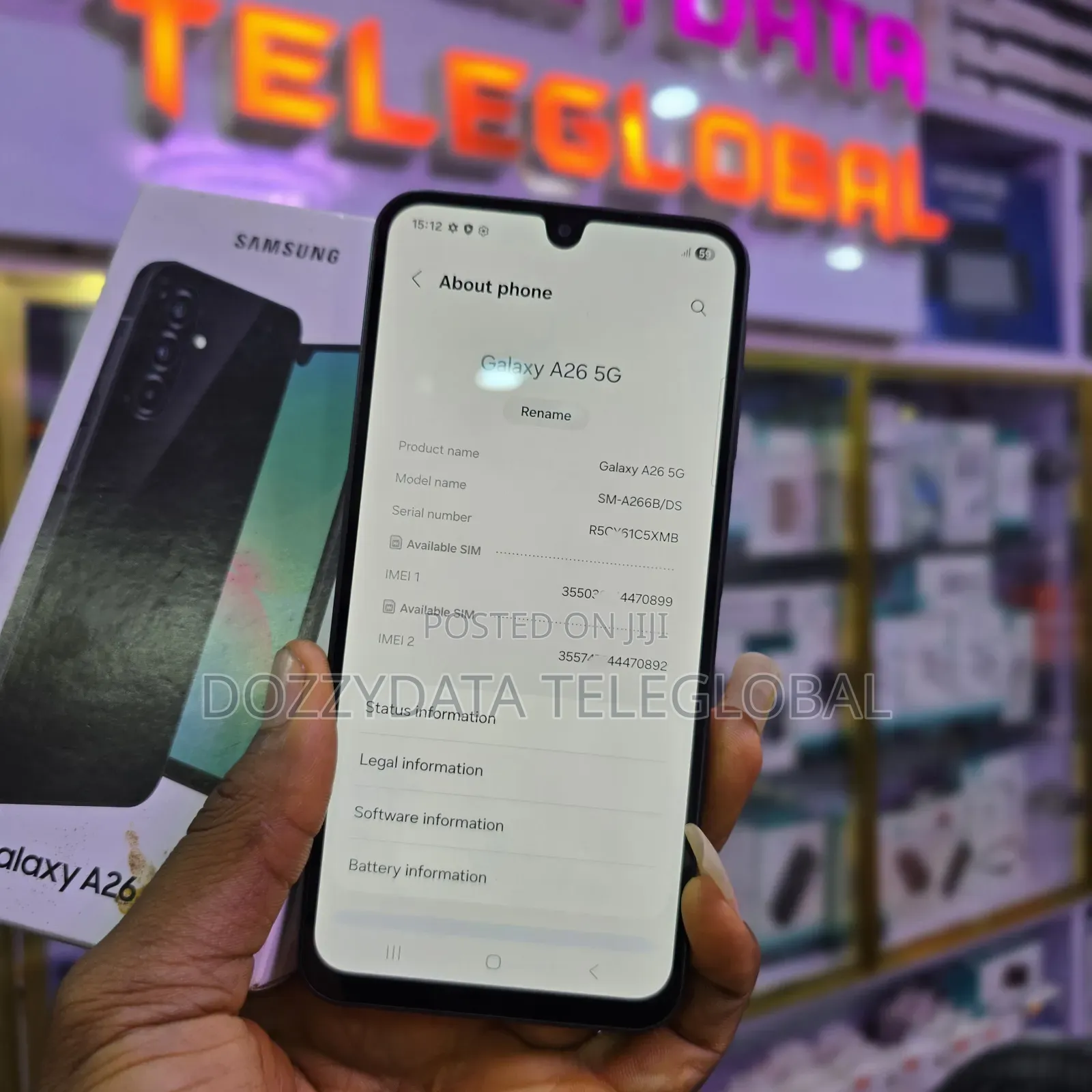 Samsung Galaxy A26 128 GB Black