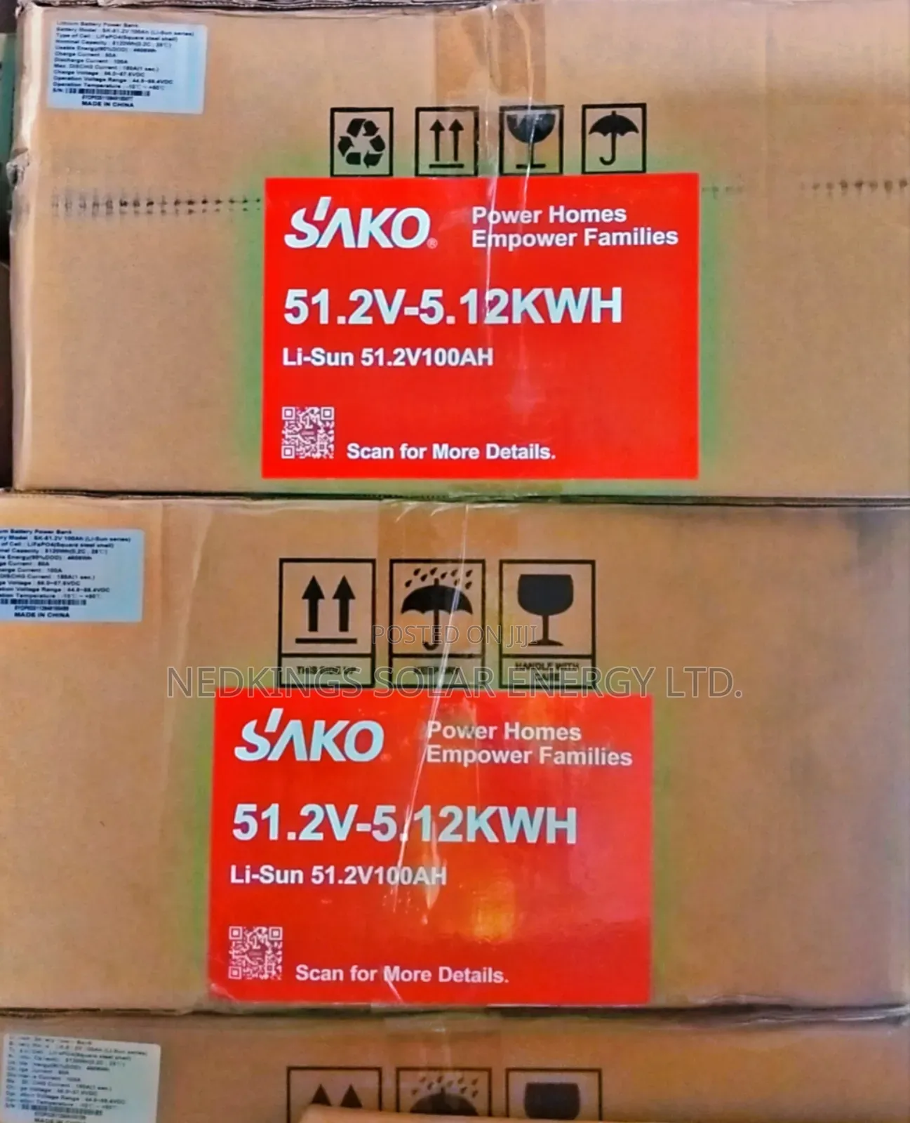 5.12kwh 51.2v Sako Lithium Battery