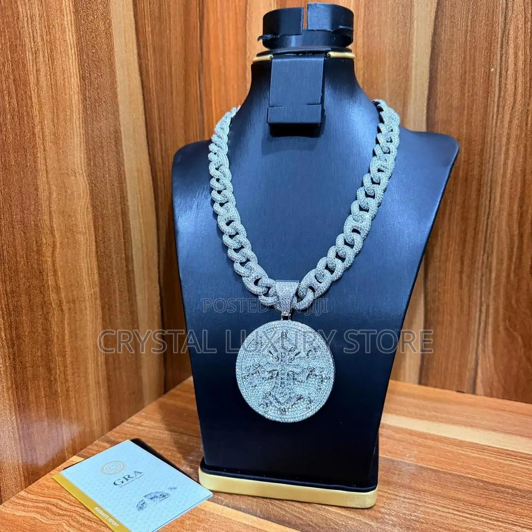 Moissanite Quality Luxury Men Jewelry