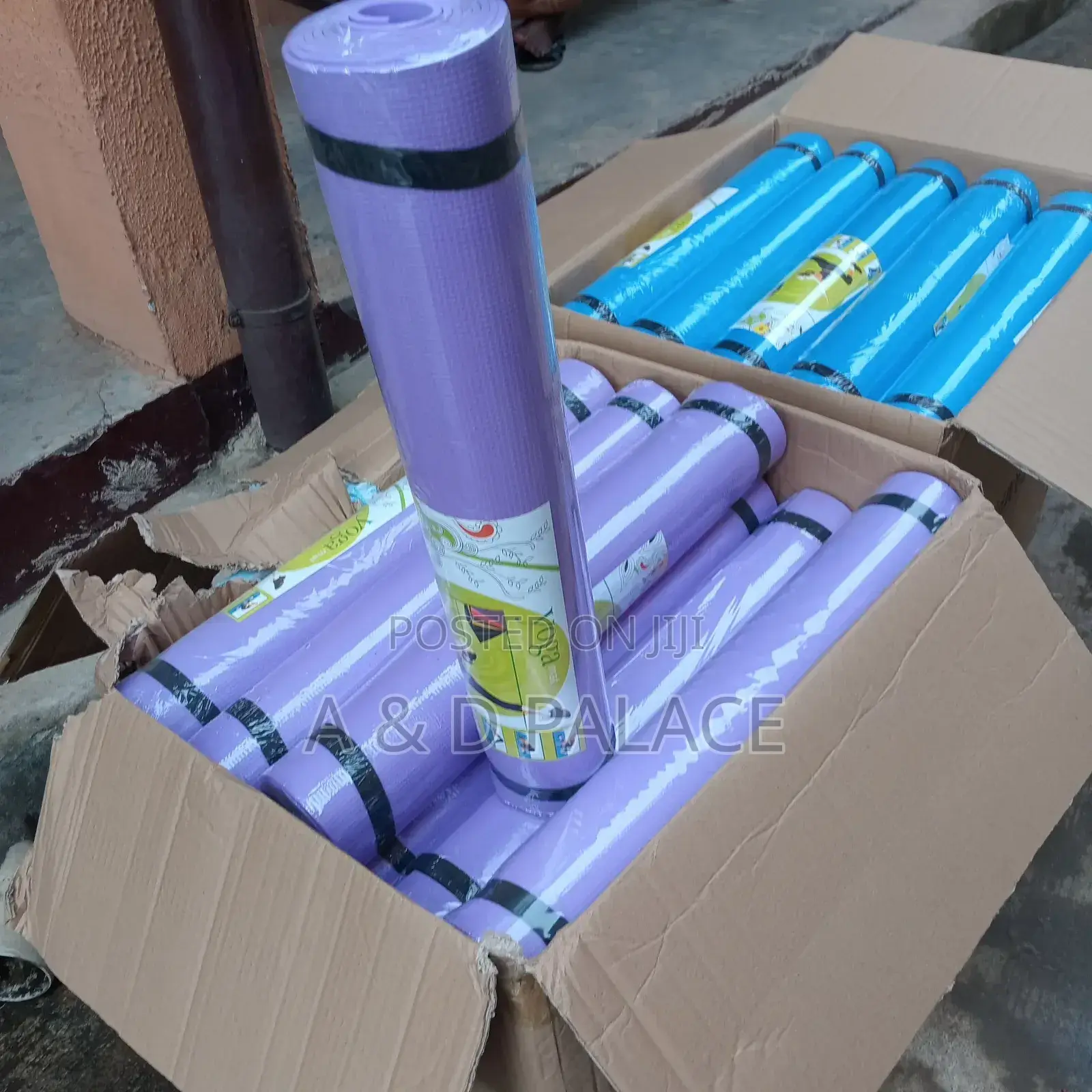 High Density Thick Eva Yoga Mat With Carry Bag