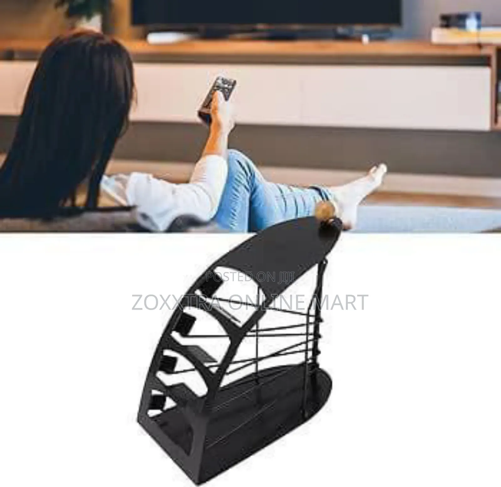 Stylish Multi-Slot Remote Organizer.