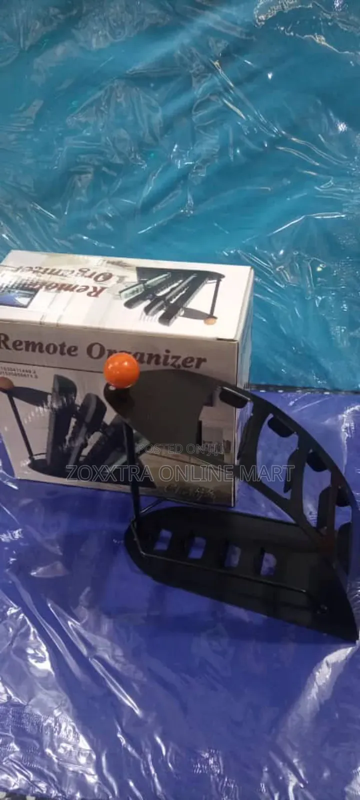 Stylish Multi-Slot Remote Organizer.