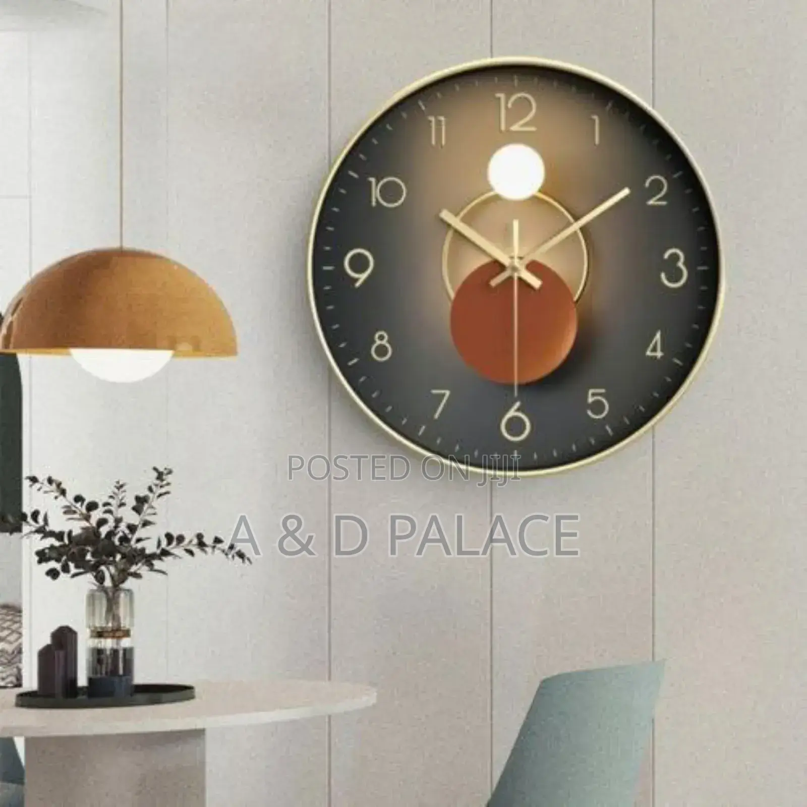 12inches Light and Shadow Art Original British Wall Clock