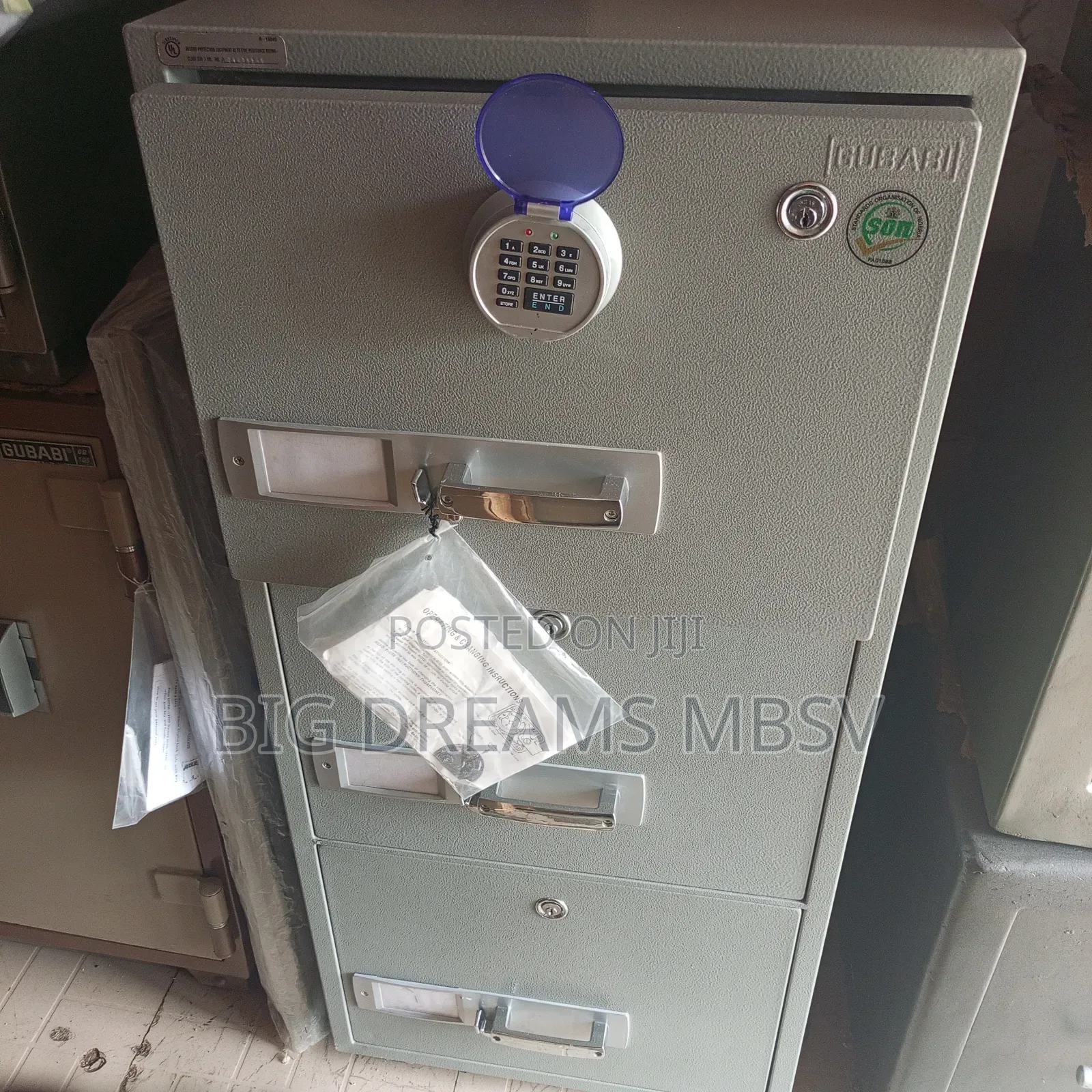 Digital Gb 3 Step Fireproof Safe